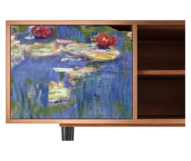 Tv The Water Lily Pond By Claude Monet Vivre Bg