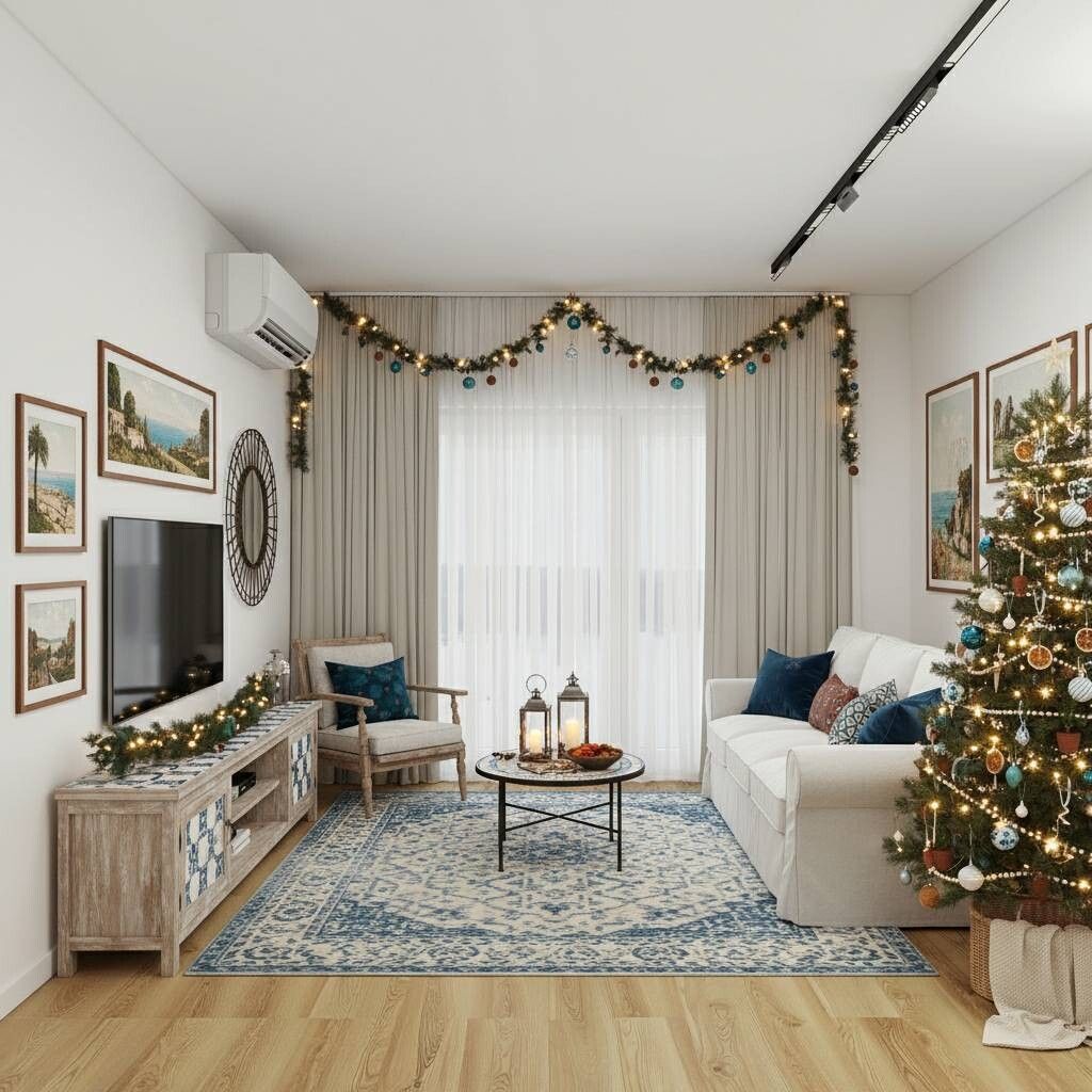 living-room - mediterranean