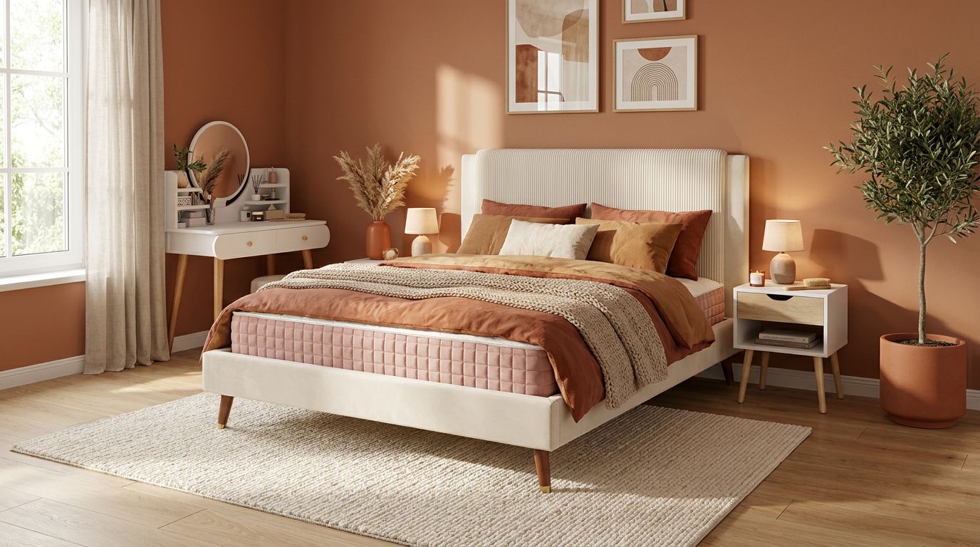 bedroom - modern, scandinavian