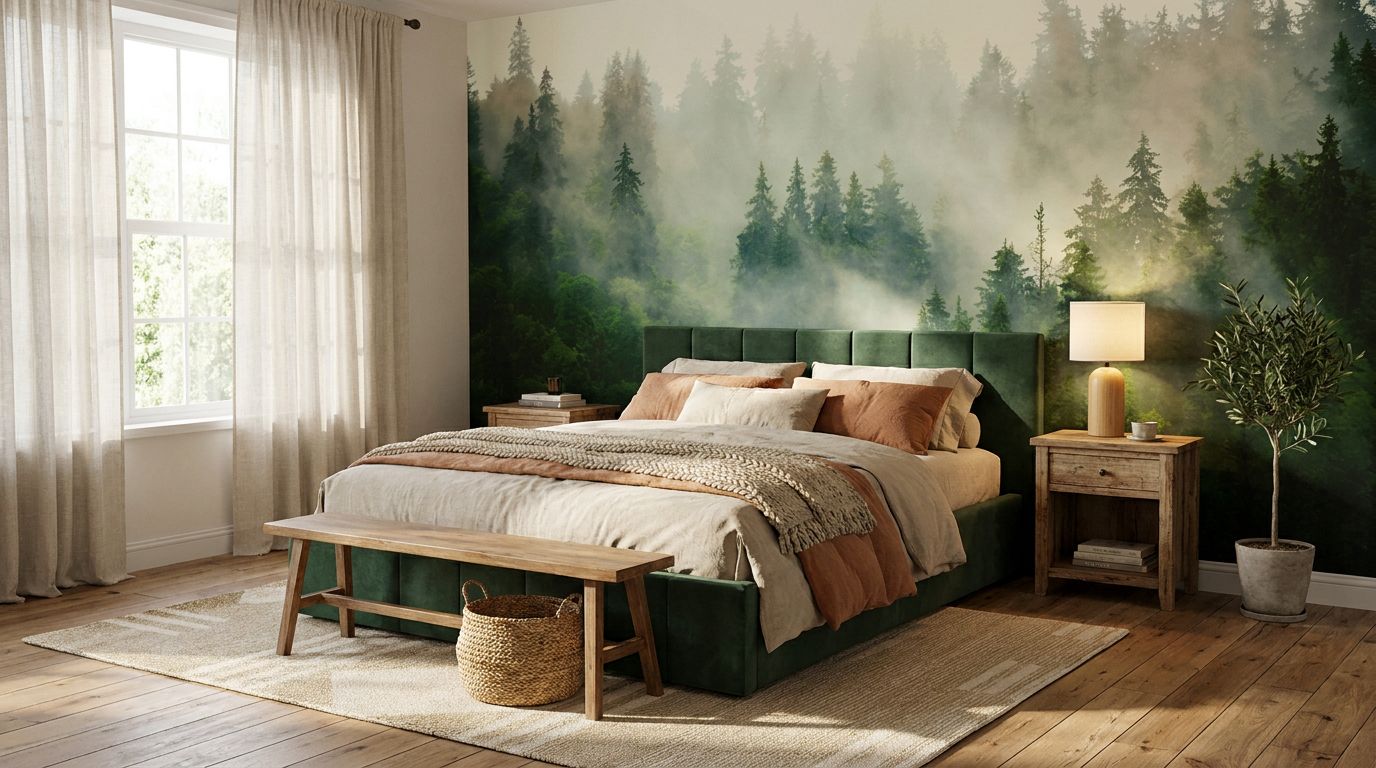 bedroom - farmhouse