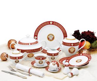 Set de farfurii Classic Red