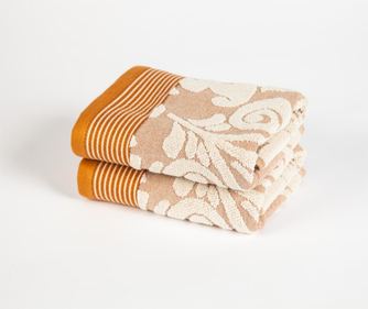 Set de 2 prosoape 50x90cm Asia Orange