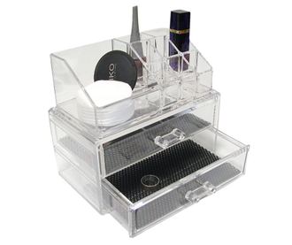 Organizator cu sertare pentru cosmetice Clear