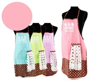 Sort si prosopel bucatarie Pink Cupcake