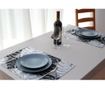 Set  suport farfurie 2 piese gri