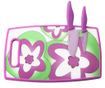 Set 2 cutite cu tocator Flowers