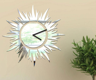 Set oglinzi decorative cu ceas Sun
