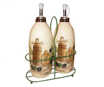 Set recipiente ulei si otet Rustic