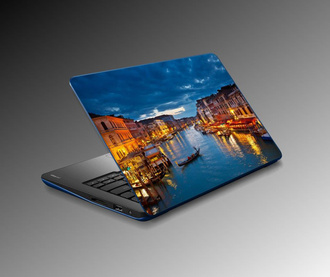 Sticker laptop Midnight Venice