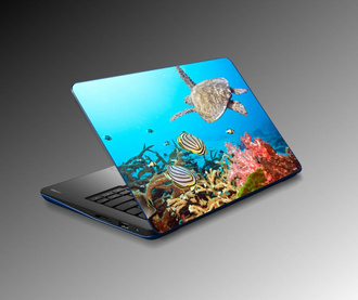 Sticker laptop Underwater