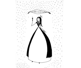 Ilustratie A4 In the rain