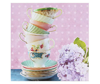 Tablou Tea Cups Lavender