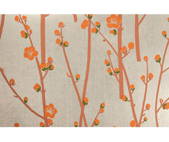 Tapet Orange Flower