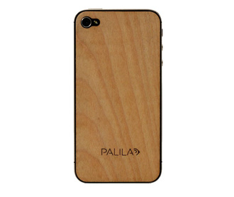 Husa Wood Case iPhone 4/4S Sikomoro
