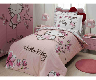 Lenjerie single copii Hello Kitty Magnolia