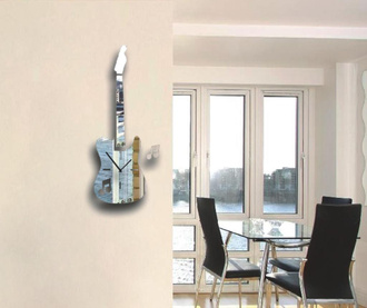 Oglinda decorativa cu ceas Guitar