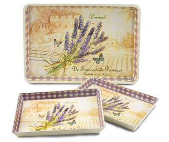 Set de 3 tavi Lavender Provence