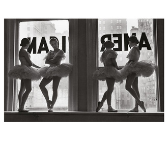 Tablou Ballet Dancers in Window