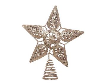 Star Glitter Fenyőfadísz