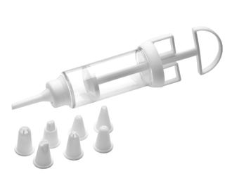9-dijelni set za ukrašavanje kolača White Pump