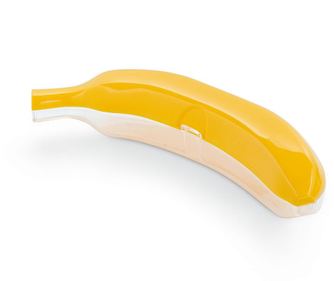 Posuda za bananu s poklopcem Fresh Yellow
