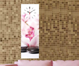 Slika sa satom Pink Orchid 30x90 cm