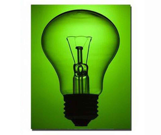 Tablou Green Bulb 40x50cm