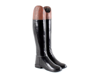 Suport pentru umbrele Inart, Boot Black, 25x20x58 cm