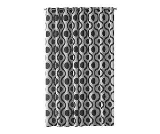 Draperie Black Pattern 270x140cm