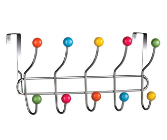 Cuier usa cu 10 carlige Multi Colour Balls