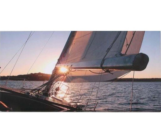 Tablou Sunset Sails 50x70cm