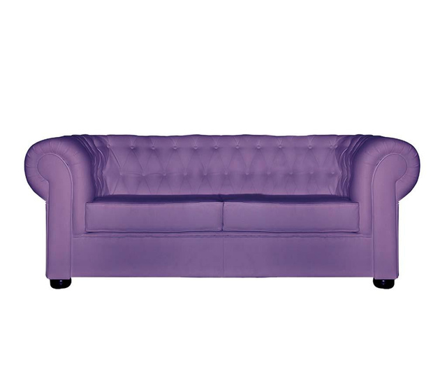 Canapea cu 2 locuri Chester Purple