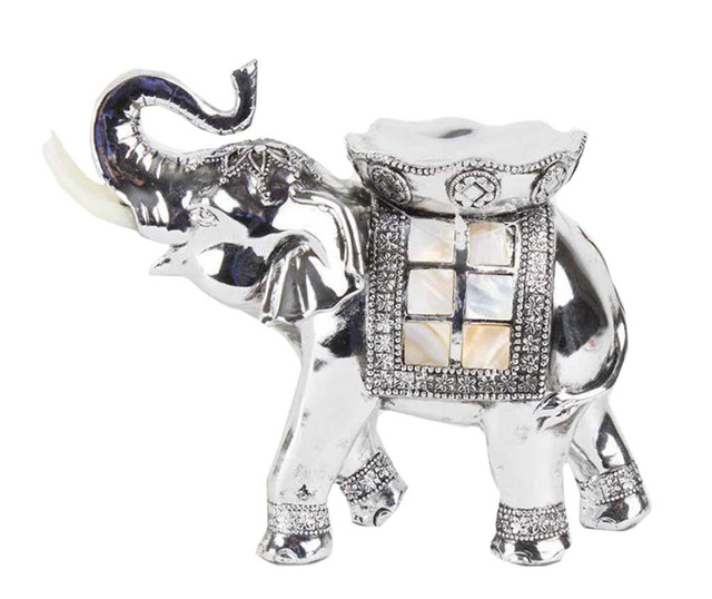 Figurina Silver Elephant