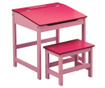 Set otroška pisalna miza in stol Julyan Pink