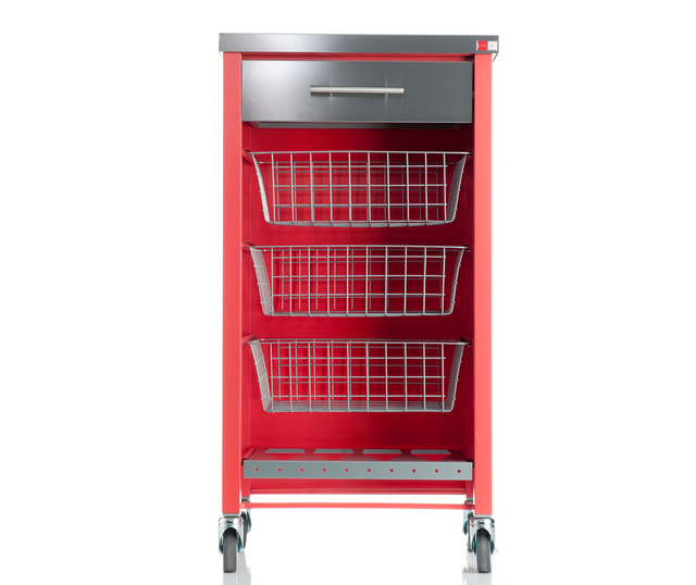 Кухненска количка Chelsea Red