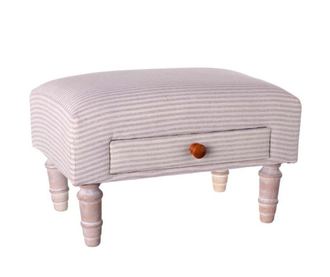 Maybell Stripes of Beige  Zsámoly fiókkal