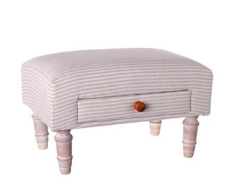 Maybell Stripes of Beige  Zsámoly fiókkal