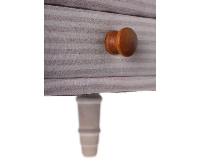 Maybell Stripes of Beige  Zsámoly fiókkal