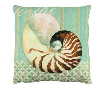Διακοσμητικό μαξιλάρι Seashell Spiral 43x43 cm