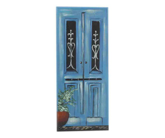 Decoratiune perete Welcoming Door Blue