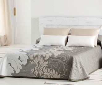 Cuvertura reversibila Oriental Dream Grey 190x275cm
