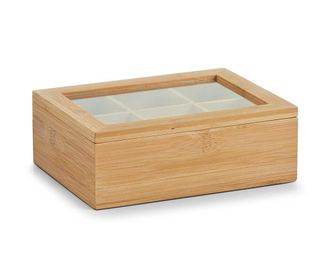 Cutie pentru ceai cu 6 compartimente Bamboo