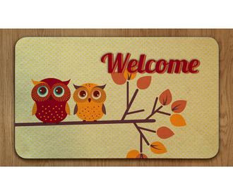 Covoras de intrare Owls Welcome 75x45 cm