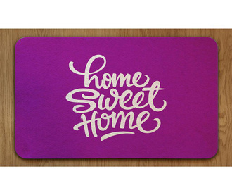 Covoras de intrare Purple Home sweet home 75x45 cm