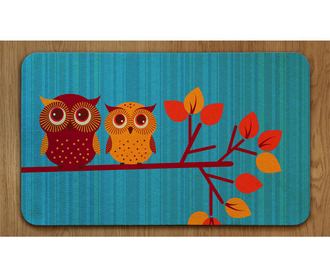 Covoras de intrare Blue Lovely Owls 75x45 cm
