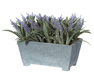 Ghiveci cu plante artificiale Lush Lavender