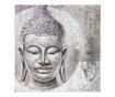 Tablou Buddha Silver 80x80 cm