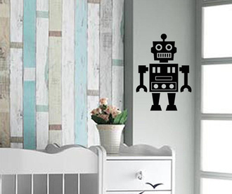 Sticker Taffy, Robot, vinilin, 48x34x48 cm