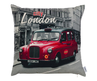Jastučnica London Red 43x43 cm
