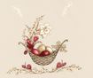 Flowery Basket Red Asztalterítő 110x150 cm